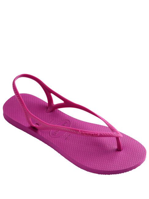 SUNNY II Tongs à brides gomme de rose - Chaussures Femme