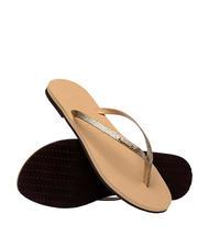 HAVAIANAS YOU GLITTER Tongs d'or - Chaussures Femme - 5