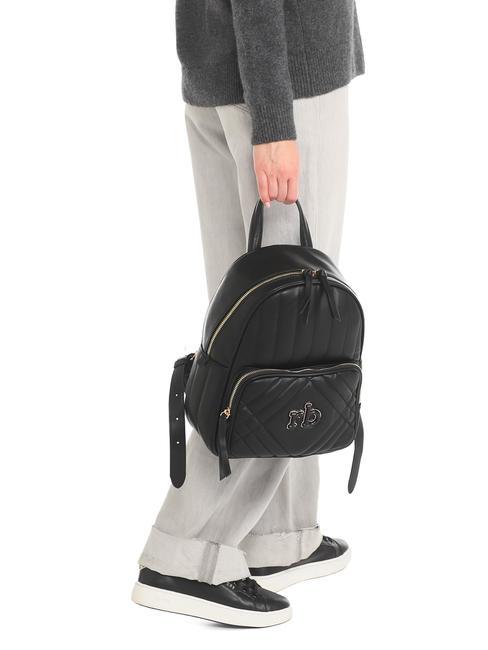 DEA Sac &agrave; dos avec poche noir - Sacs pour Femme