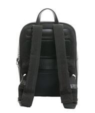 SPALDING ICONIC NEW YORK Sac &agrave; dos pour ordinateur portable 15", en cuir noir - Sacs &agrave; dos pour ordinateur portable - 2