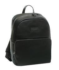 SPALDING ICONIC NEW YORK Sac &agrave; dos pour ordinateur portable 15", en cuir noir - Sacs &agrave; dos pour ordinateur portable - 3