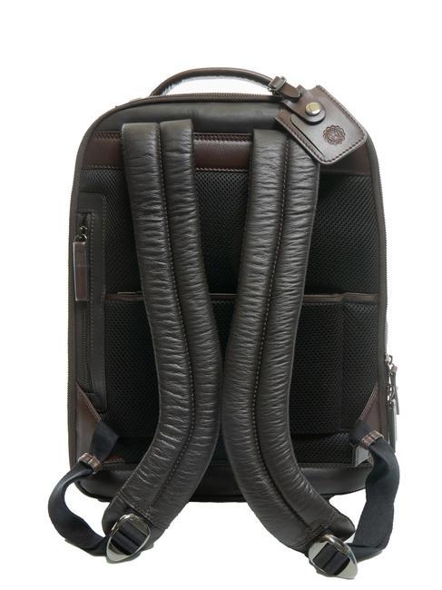 TECH LEATHER Sac &agrave; dos pour ordinateur portable 15,6", en cuir testamoro - Sacs &agrave; dos pour ordinateur portable