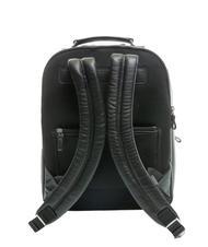 SPALDING ICONIC NEW YORK Sac &agrave; dos pour ordinateur portable 15'' en cuir noir - Sacs &agrave; dos pour ordinateur portable - 2
