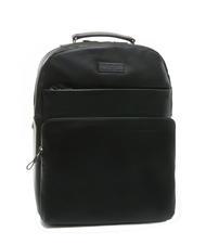 SPALDING ICONIC NEW YORK Sac &agrave; dos pour ordinateur portable 15'' en cuir noir - Sacs &agrave; dos pour ordinateur portable - 3