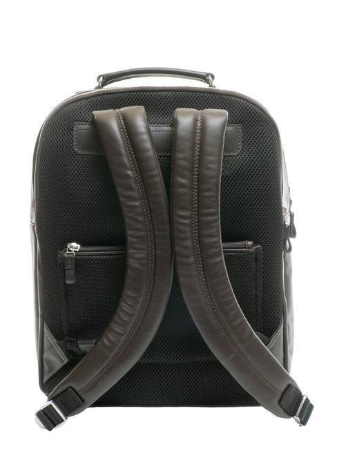 ICONIC NEW YORK Sac &agrave; dos pour ordinateur portable 15'' en cuir testamoro - Sacs &agrave; dos pour ordinateur portable