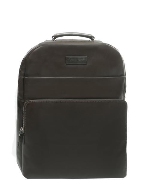 ICONIC NEW YORK Sac &agrave; dos pour ordinateur portable 15'' en cuir testamoro - Sacs &agrave; dos pour ordinateur portable
