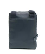 PIQUADRO PAN Petit sac à main en cuir bleu - Sacs en Bandoulières pour Homme - 3
