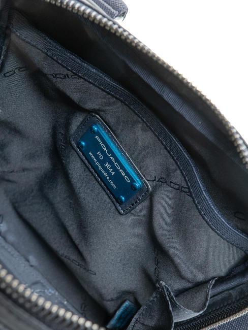 PAN Petit sac à main en cuir bleu - Sacs en Bandoulières pour Homme