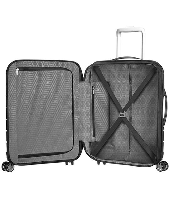 Valise FLUX, valise cabine, extensible NOIR - Valises cabine