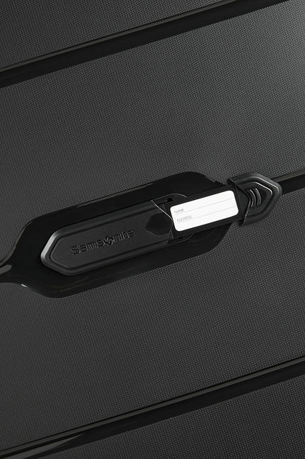 Valise FLUX, valise cabine, extensible NOIR - Valises cabine