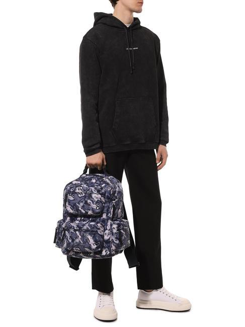 EVIN Sac à dos en nylon fan.heatmap bleu - Sacs à dos pour l'École & les Loisirs