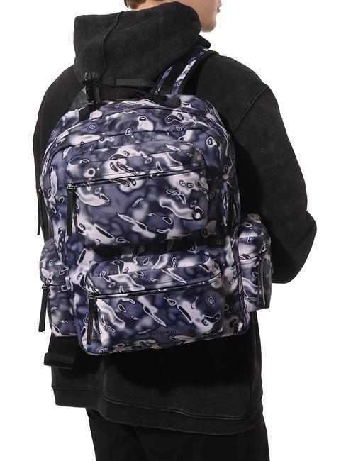 EVIN Sac à dos en nylon fan.heatmap bleu - Sacs à dos pour l'École & les Loisirs