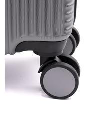 ROCCOBAROCCO ADVENTURE Chariot de taille moyenne argent - Valises Rigides - 8