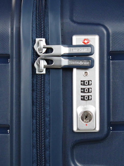 Valise Ligne FLUX ; taille grande blu navy - Valises Rigides