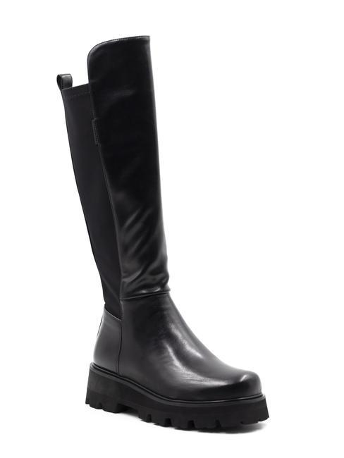 PLATFORM Bottes hautes noir - Chaussures Femme