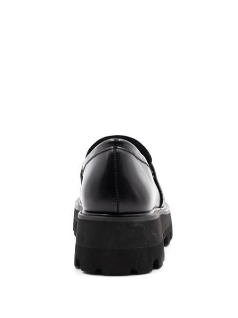 RB LOGO Mocassins plateforme noir - Chaussures Femme