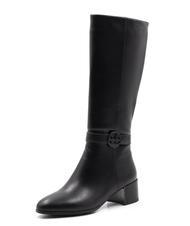 ROCCOBAROCCO RB LOGO ROUND Bottes &agrave; talons hauts noir - Chaussures Femme - 2