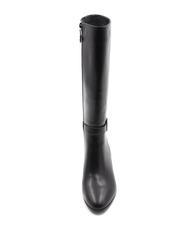 ROCCOBAROCCO RB LOGO ROUND Bottes &agrave; talons hauts noir - Chaussures Femme - 3