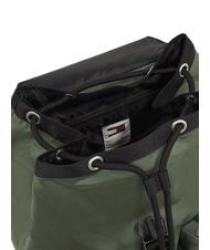 TOMMY HILFIGER HERITAGE Sac &agrave; dos en tissu vert urbain - Sacs &agrave; dos pour ordinateur portable - 5