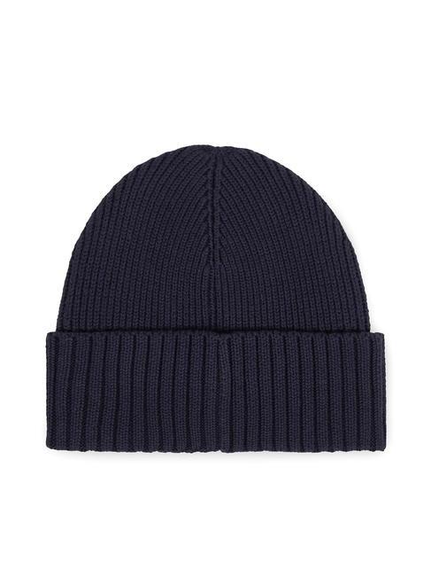 MONOTYPE BEANIE Bonnet en coton et laine bleu de l'espace - Bonnets
