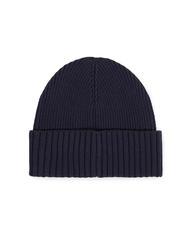 TOMMY HILFIGER MONOTYPE BEANIE Bonnet en coton et laine bleu de l'espace - Bonnets - 2
