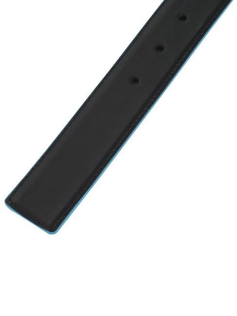 BLUE SQUARE Ceinture réversible noir-bleu - Ceintures