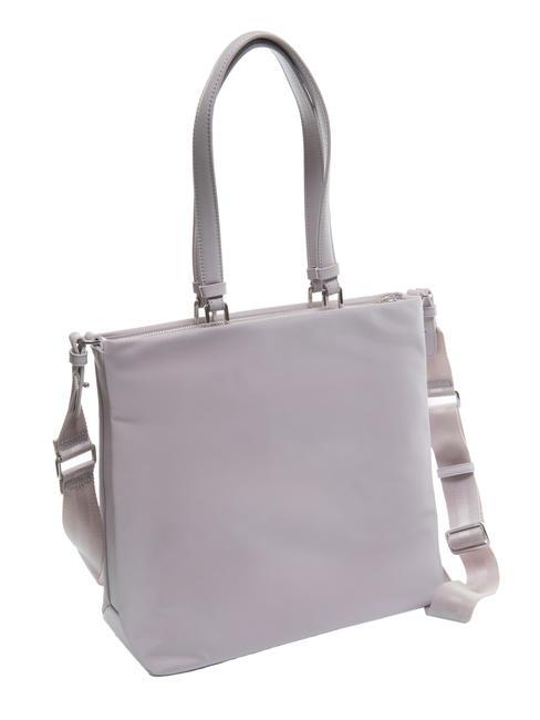 BE-HER Cabas vertical avec bandouli&egrave;re taupe clair - Sacs pour Femme
