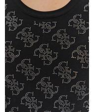 GUESS ALLOVER T-shirt avec logo int&eacute;gral jetbla - T-shirt - 4