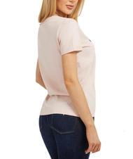 GUESS RELAXED T.shirt avec anneau chariot rose - T-shirt - 2