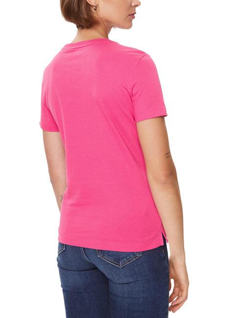 ICON T-shirt avec clous punch rose - T-shirt