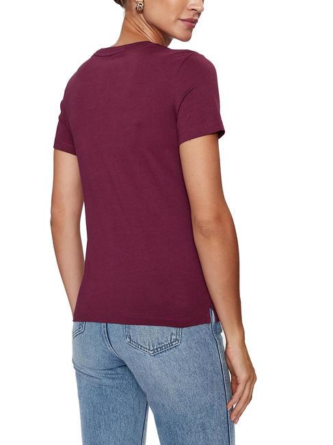 ICON T-shirt avec clous cerise noire - T-shirt