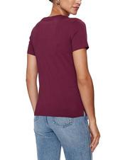 GUESS ICON T-shirt avec clous cerise noire - T-shirt - 2