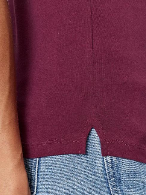 ICON T-shirt avec clous cerise noire - T-shirt