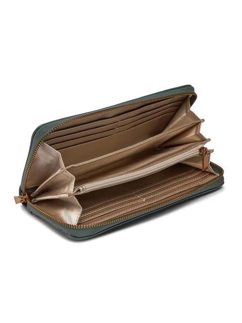 LAUREL Large Portefeuille zipp&eacute; for&ecirc;t - Portefeuilles Femme