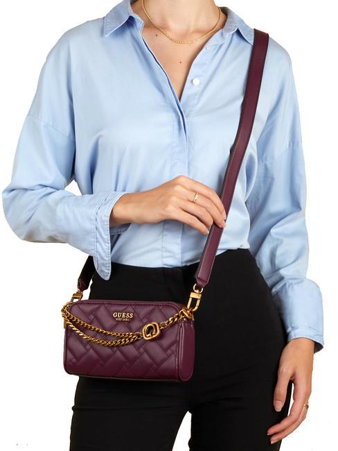 GRACELYNN Status Mini sac &agrave; bandouli&egrave;re prune - Sacs pour Femme