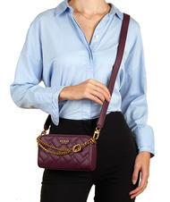 GUESS GRACELYNN Status Mini sac &agrave; bandouli&egrave;re prune - Sacs pour Femme - 5
