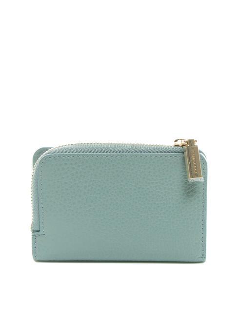 METALLIC SOFT Portefeuille Moyen Femme vert de rivi&egrave;re - Portefeuilles Femme
