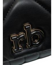 ROCCOBAROCCO DEA Sac porté épaule matelassé noir - Sacs pour Femme - 3
