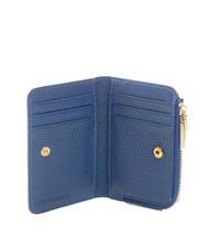 COCCINELLE METALLIC SOFT Portefeuille Moyen Femme Cura&ccedil;ao bleu - Portefeuilles Femme - 2
