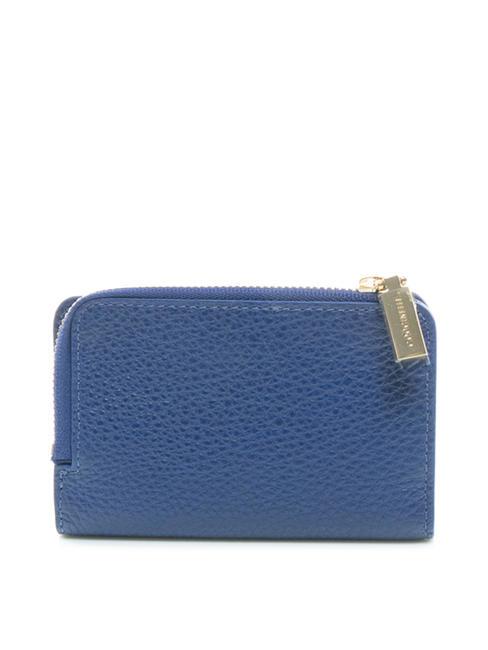 METALLIC SOFT Portefeuille Moyen Femme Cura&ccedil;ao bleu - Portefeuilles Femme