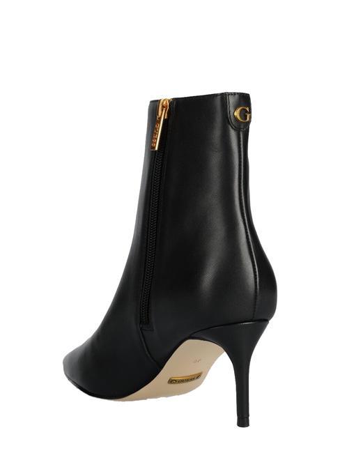 BRAYAN Bottines en cuir noir1 - Chaussures Femme