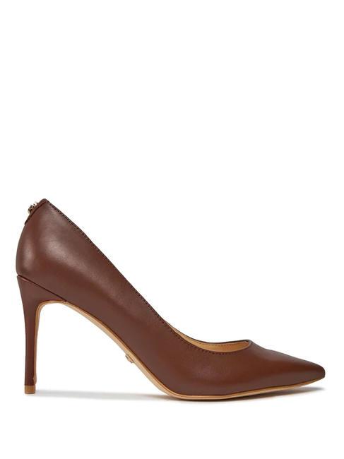 RICAN Escarpins en cuir COGNAC - Chaussures Femme