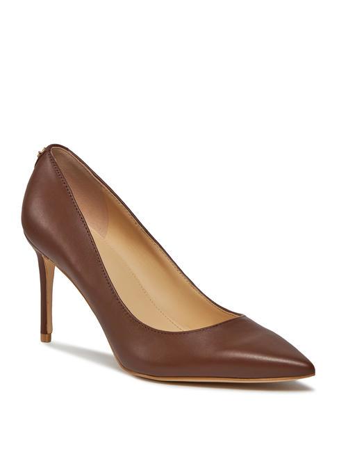 RICAN Escarpins en cuir COGNAC - Chaussures Femme