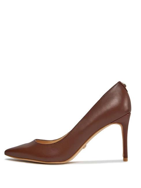 RICAN Escarpins en cuir COGNAC - Chaussures Femme