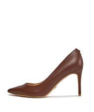 GUESS RICAN Escarpins en cuir COGNAC - Chaussures Femme - 4