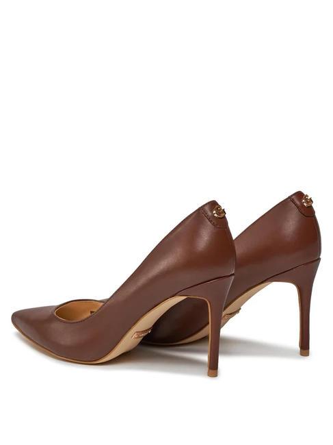 RICAN Escarpins en cuir COGNAC - Chaussures Femme