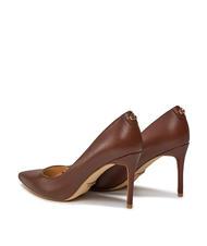 GUESS RICAN Escarpins en cuir COGNAC - Chaussures Femme - 6