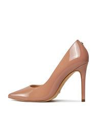 GUESS GAVI18 Escarpins en cuir verni naturel - Chaussures Femme - 4
