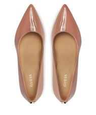 GUESS GAVI18 Escarpins en cuir verni naturel - Chaussures Femme - 5