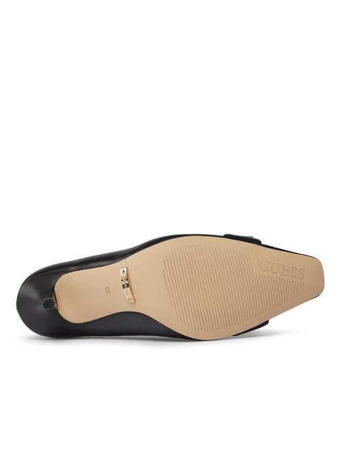 ELOUISA Escarpins en cuir avec application noir1 - Chaussures Femme